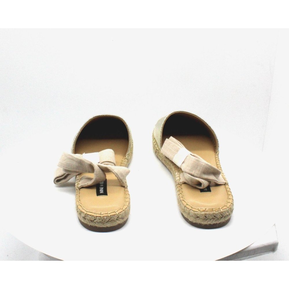 3/$20 Nine West Women’s Gold Espadrille Flats - Picture 8 of 8